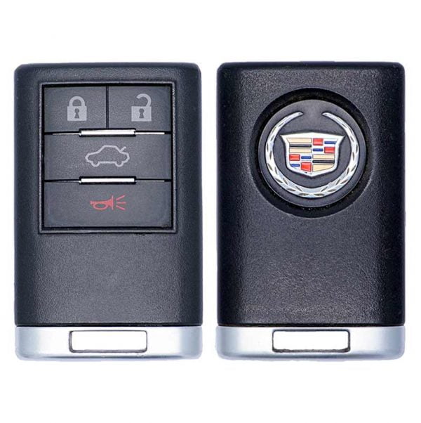 2008-2013 CADILLAC CTS DTS 4B KEYLESS ENTRY REMOTE FOB OUC6000066