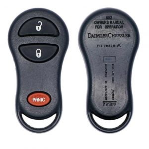 2001-2004 CHRYSLER DODGE 3B KEYLESS ENTRY REMOTE FOB 4686481 GQ43VT17T