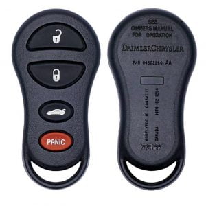 2001-2008 CHRYSLER DODGE JEEP 4B KEYLESS ENTRY REMOTE FOB 04602260 GQ43VT17T