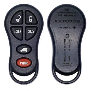 2001-2003 CHRYSLER DODGE 6B KEYLESS ENTRY REMOTE FOB GQ43VT18T 04686797