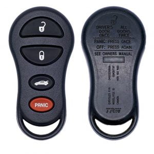 1999-2000 CHRYSLER DODGE 4B KEYLESS ENTRY REMOTE FOB GQ43VT9T 04602268