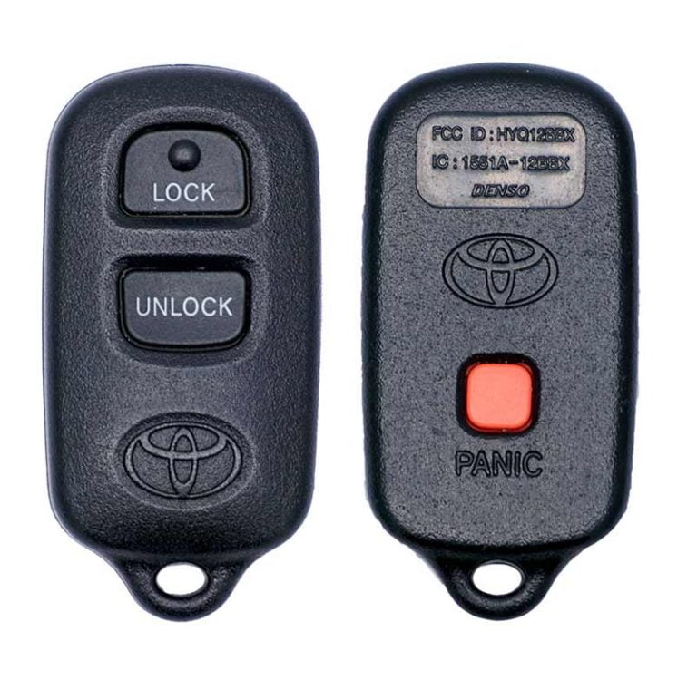 KeylessKing Keyless Entry Remote Key Fob – Fits 2001-2005 Toyota RAV4 – HYQ12BBX, DIY Programmable