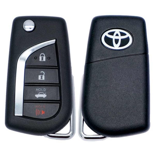 2018-2024 TOYOTA 4B FLIP STYLE KEYLESS REMOTE TRANSMITTER HYQ12BGF 89070-33E91