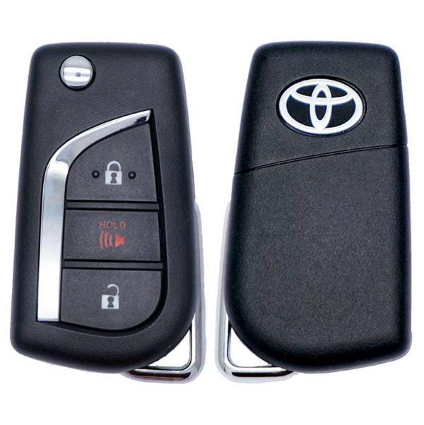 2020-2021 TOYOTA C-HR 3B FLIP KEYLESS REMOTE FOB TRANSMITTER MOZB3F2F2L 89070-10082