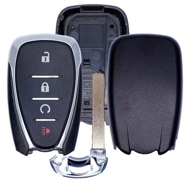 NEW CASE / SHELL FOR CHEVROLET 4B SMART KEY PROXIMITY REMOTE HYQ4AA HYQ4EA