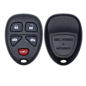 2006-2011 GENERAL MOTORS 5B KEYLESS ENTRY REMOTE FOB 15788020 KOBGT04A