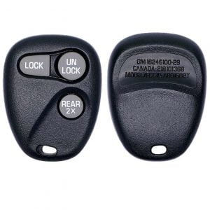 1996-2000 GENERAL MOTORS 3B KEYLESS ENTRY REMOTE FOB 16245100-29 ABO1502T