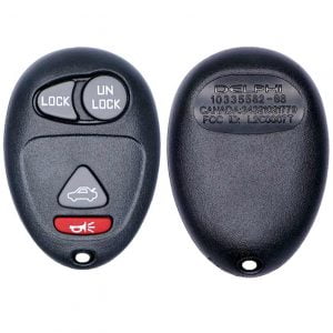 2001-2007 GENERAL MOTORS 4B KEYLESS ENTRY REMOTE FOB L2C0007T 10335582
