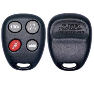 2000-2005 SATURN L-SERIES 4B KEYLESS ENTRY REMOTE FOB LHJ009