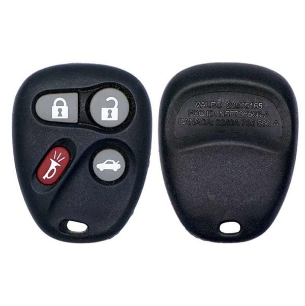 2005-2007 SATURN ION REDLINE 2 3 4B KEYLESS ENTRY REMOTE FOB 22675165