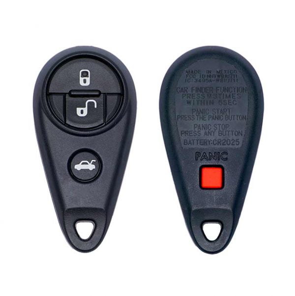 2005-2013 SUBARU 4B KEYLESS ENTRY REMOTE TRANSMITTER NHVWB1U711 (MEXICO)