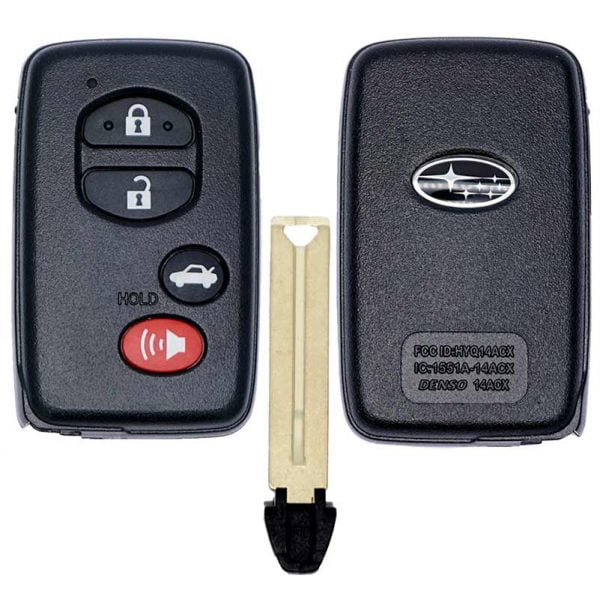 2013-2015 SUBARU 4B SMART KEY PROXIMITY REMOTE FOB HYQ14ACX