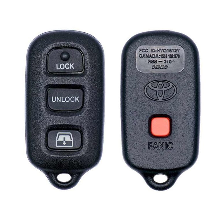 1999-2002 TOYOTA 4RUNNER KEYLESS ENTRY REMOTE TRANSMITTER HYQ1512Y