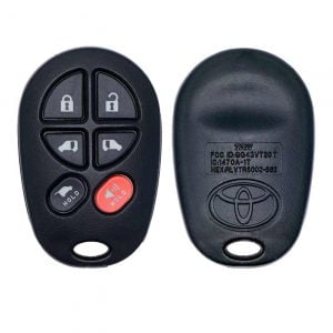 2004-2018 TOYOTA SIENNA 6B KEYLESS ENTRY REMOTE TRANSMITTER GQ43VT20T