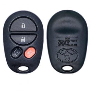 2007-2012 TOYOTA HIGHLANDER SPORT 4B KEYLESS ENTRY REMOTE TRANSMITTER GQ43VT20T