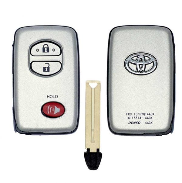 2009-2019 TOYOTA 3B SMART KEYLESS PROXIMITY REMOTE FOB HYQ14ACX