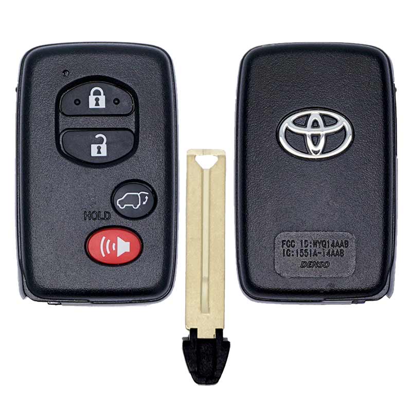 20072014 TOYOTA HIGHLANDER SMART KEYLESS PROXIMITY REMOTE FOB HYQ14AAB