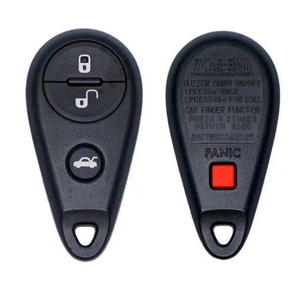 1999-2009 SUBARU 4B KEYLESS ENTRY REMOTE TRANSMITTER NHVWB1U711 (MEXICO)
