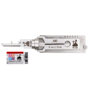 ORIGINAL LISHI AM5 SERIES 2 IN 1 PADLOCK PICK