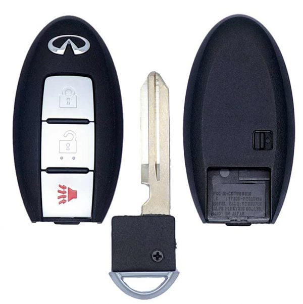 2005-2008 INFINITI FX35 FX45 3B SMART KEYLESS PROXIMITY REMOTE FOB TRANSMITTER CWTWBU619 285E3-CL02D