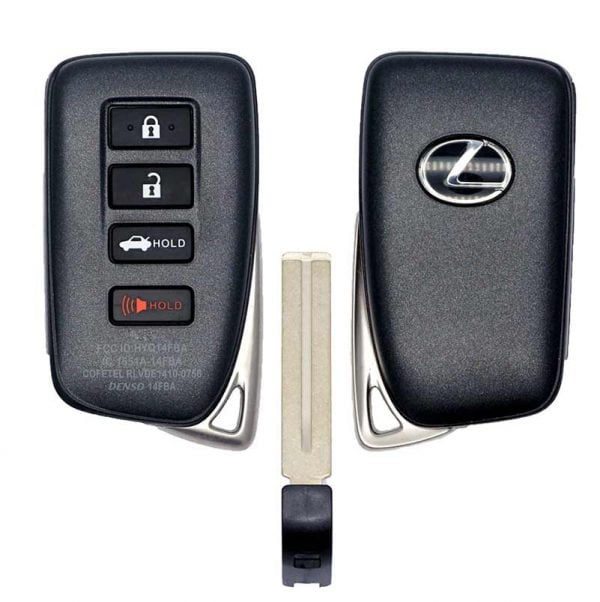 2013-2020 LEXUS ES350 GS350 GS450H 4B SMART KEYLESS PROXIMITY REMOTE FOB TRANSMITTER HYQ14FBA (0020 G BOARD) - Image 2