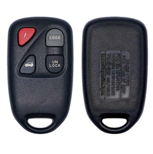 2001-2005 MAZDA MIATA MILLENIA 4B KEYLESS ENTRY REMOTE FOB TRANSMITTER KPU41701