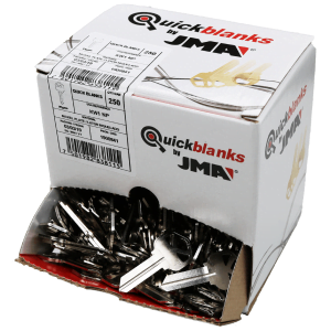 JMA KW1 RESIDENTIAL KEYS NICKEL PLATED 250-PACK KWI-1KE-NP
