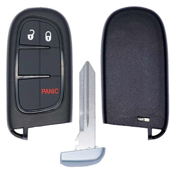NEW REPLACEMENT CASE SHELL FOR JEEP CHEROKEE 3B SMART KEYLESS PROXIMITY REMOTE FOB 68105087
