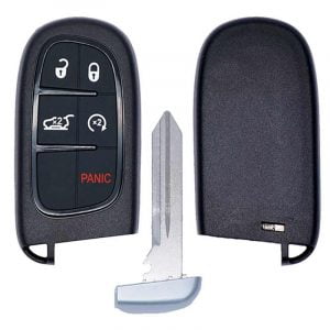 NEW REPLACEMENT CASE SHELL FOR JEEP CHEROKEE 5B SMART KEYLESS PROXIMITY REMOTE FOB 68141580