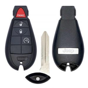 2014-2020 JEEP CHEROKEE 4B FOBIK STYLE KEYLESS ENTRY REMOTE FOB GQ4-53T 68105083