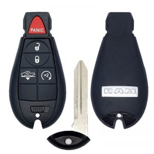 2013-2021 RAM 1500 5B AIR RIDE SUSPENSION FOBIK STYLE KEYLESS ENTRY REMOTE FOB 56046953 GQ4-53T