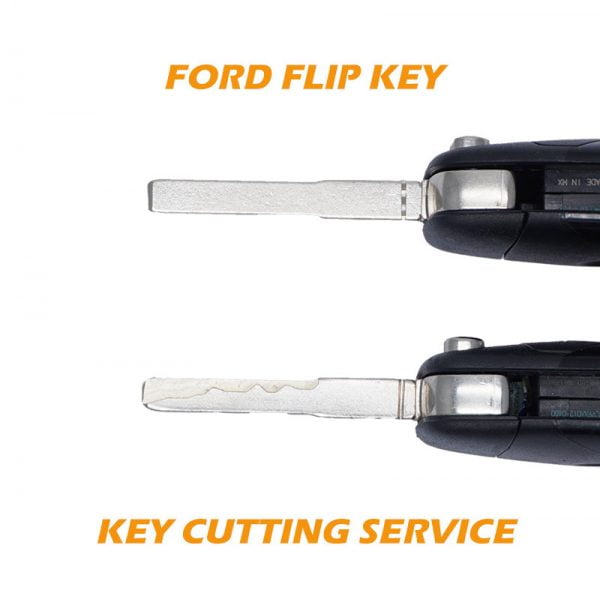FORD F-SERIES FUSION FLIP KEY KEYLESS REMOTE TRANSMITTER KEY CUTTING SERVICE