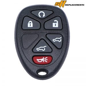 2007-2014 REPLACEMENT GM GMC CHEVROLET 6B KEYLESS ENTRY REMOTE FOB W/ POWER HATCH / HATCH GLASS OUC60221 / OUC60270