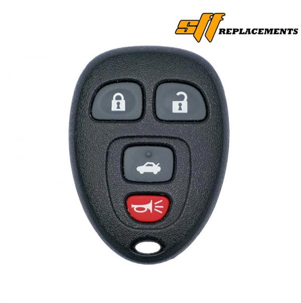 2006-2012 REPLACEMENT GM GMC CHEVROLET BUICK KEYLESS ENTRY REMOTE FOB 4B TRUNK OUC60221 / OUC60270