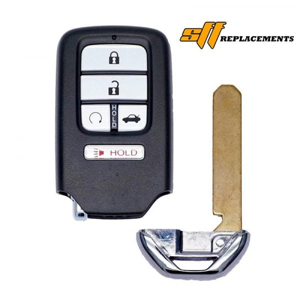 2016-2021 REPLACEMENT 5B HONDA CIVIC SMART KEY PROXIMITY REMOTE FOB TRANSMITTER KR5V2X