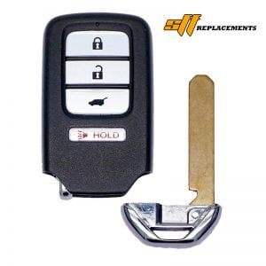 2016-2022 REPLACEMENT HONDA FIT HR-V 4B SMART KEYLESS PROXIMITY REMOTE FOB TRANSMITTER 72147-T7S-A01 KR5V1X