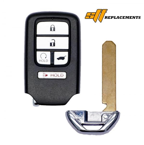 2016-2022 REPLACEMENT 5B SMART KEY PROXIMITY REMOTE FOB FOR HONDA CR-V CIVIC PILOT TRANSMITTER KR5V2X