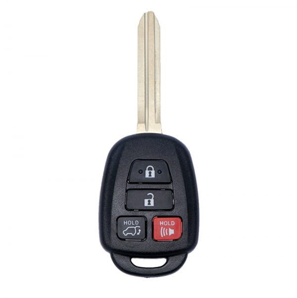 2013-2019 TOYOTA RAV4 HIGHLANDER 4B KEYLESS ENTRY REMOTE HEAD FOB GQ4-52T H CHIP 89070-0R100