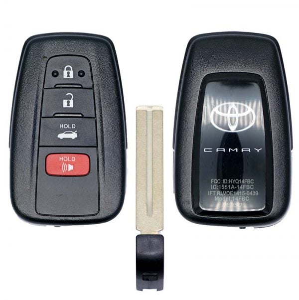 2018-2024 TOYOTA CAMRY 4B SMART KEYLESS PROXIMITY REMOTE FOB 89904-06220 89904-06350 HYQ14FBC HYQ14FLA