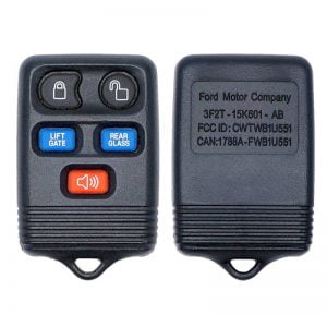 2003-2010 FORD LINCOLN 5B KEYLESS ENTRY REMOTE FOB TRANSMITTER CWTWB1U551