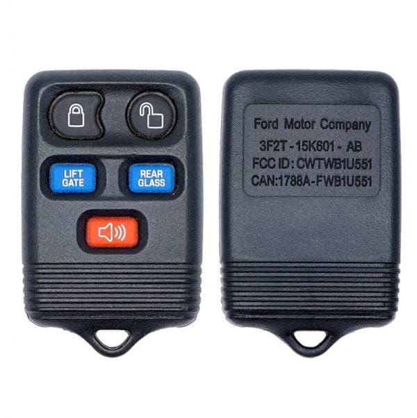 2003-2010 FORD LINCOLN 5B KEYLESS ENTRY REMOTE FOB TRANSMITTER CWTWB1U551