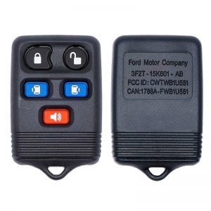 1999-2007 FORD LINCOLN MERCURY 5B KEYLESS ENTRY REMOTE FOB TRANSMITTER CWTWB1U551