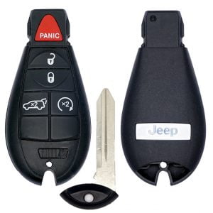 2011-2013 JEEP GRAND CHEROKEE 5B FOBIK KEYLESS GO PROXIMITY REMOTE FOB TRANSMITTER IYZ-C01C 56046735