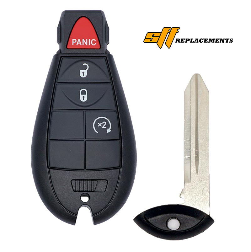thumbnail interactive-video image 1 of 2-Pack Dodge Ram Key Fob Remote Start Keyless Entry (2009-2012 Ram 1500 2500 3500 4500) 1 of 2