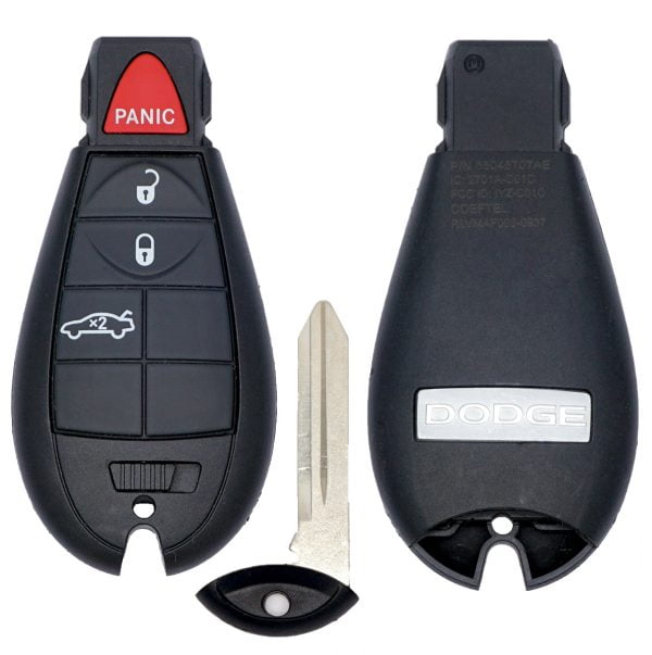 2009-2015 DODGE CHALLENGER 4B FOBIK KEYLESS GO PROXIMITY REMOTE FOB TRANSMITTER IYZ-C01C 56046695