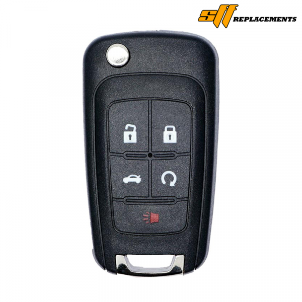 2010-2021 5B REPLACEMENT CHEVROLET FLIP KEYLESS REMOTE TRANSMITTER OHT01060512