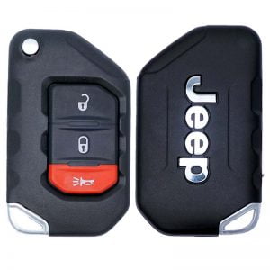 2018-2024 JEEP WRANGLER GLADIATOR 3B FLIP STYLE KEYLESS PROXIMITY REMOTE FOB 68292942 OHT1130261