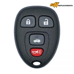 2004-2012 REPLACEMENT GENERAL MOTORS 4B KEYLESS ENTRY REMOTE FOB TRANSMITTER 15252034 KOBGT04A