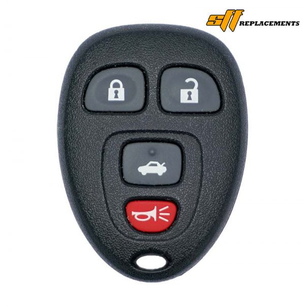 2004-2012 REPLACEMENT GENERAL MOTORS 4B KEYLESS ENTRY REMOTE FOB TRANSMITTER 15252034 KOBGT04A