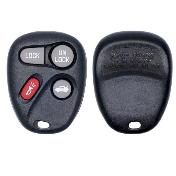 1996-2000 GENERAL MOTORS 4B KEYLESS ENTRY REMOTE FOB TRANSMITTER 25678792 KOBUT1BT